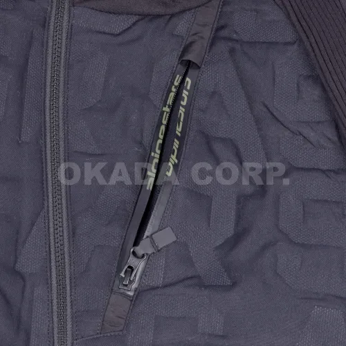 美品　ホークス　Majesticジッパー付きジャケット 黒 HEADGEAR CLASSICS] New Jack City Brothers Keeper Satin